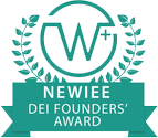 NEWIEE DEI Founder's Award seal